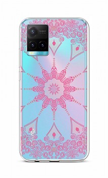 Zadní silikonový kryt na Vivo Y33s Pink Mandala